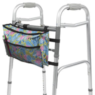 Walker Bag- Green & blue Paisley