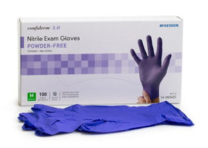 McKesson Confiderm 3.0 Nitrile Gloves 100 Count