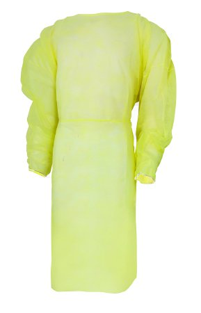 Protective Isolation/Procedure Gown- Yellow