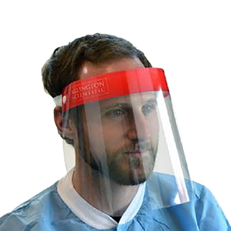 Wrap Around Face Shield, Anti-Fog