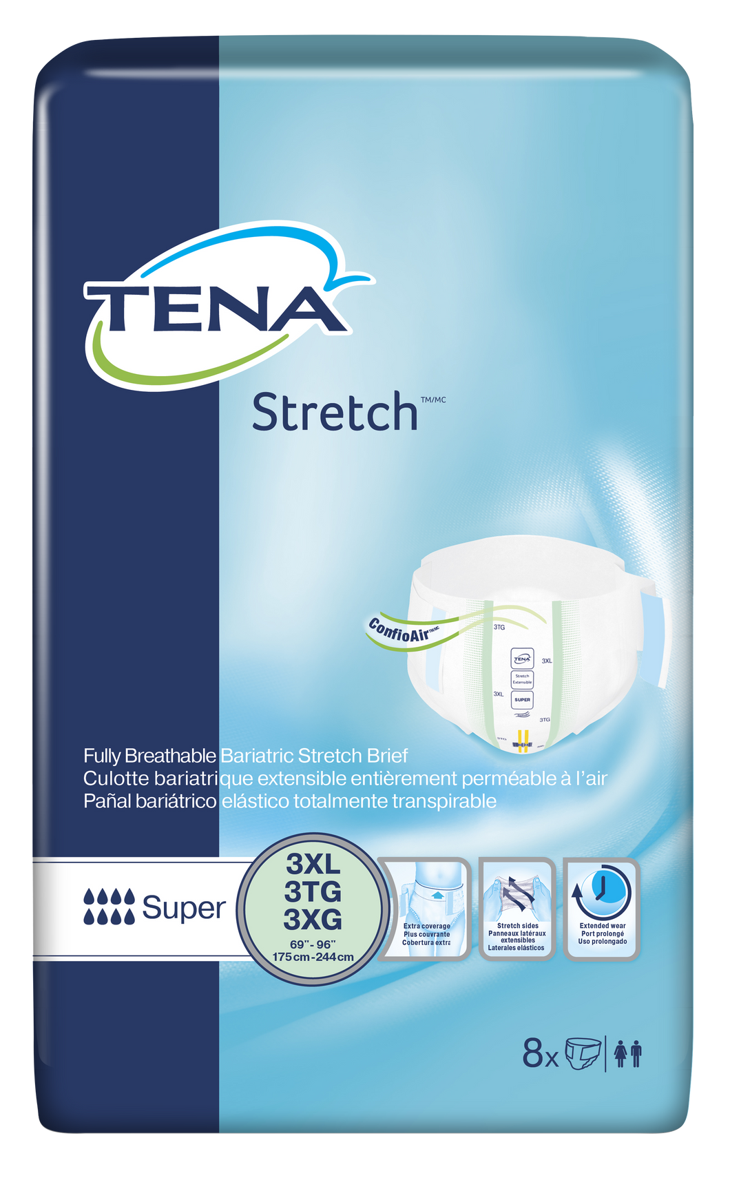 Tena Stretch Super Bariatric 3XL