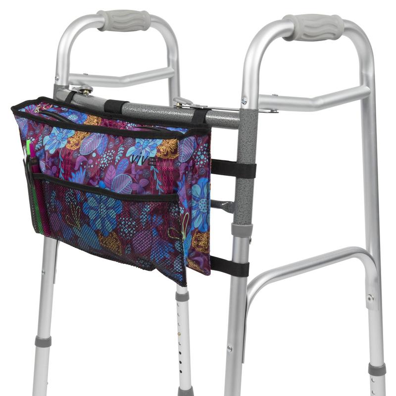 Walker Bag- Purple Floral