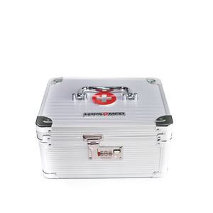 LOCKMED Silver  Lock Medication Lockbox- ON SALE